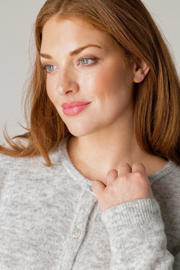 thumbnail: Base Level Curvy cardigan met wol