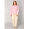 Base Level Curvy katoenen blouse lichtroze