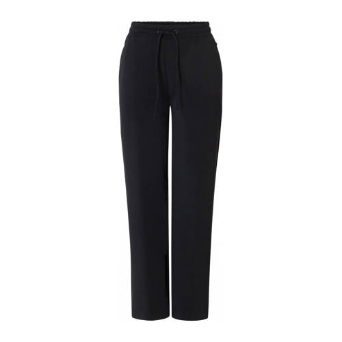 Yest wide leg regular waist broek zwart afbeelding