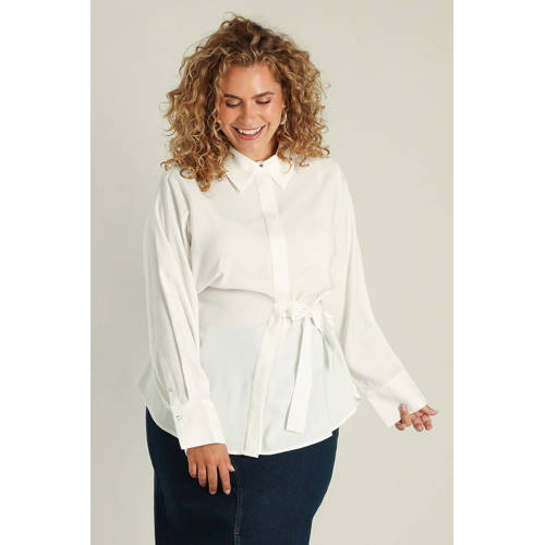 Yest Curve blouse ecru afbeelding