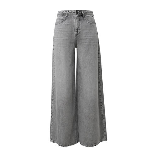 s.Oliver high waist baggy jeans grey denim afbeelding