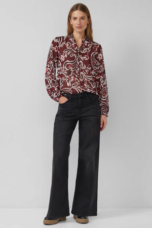wide leg jeans grey denim