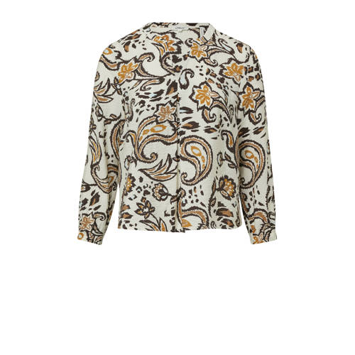 s.Oliver Curve blouse met paisley print multi afbeelding