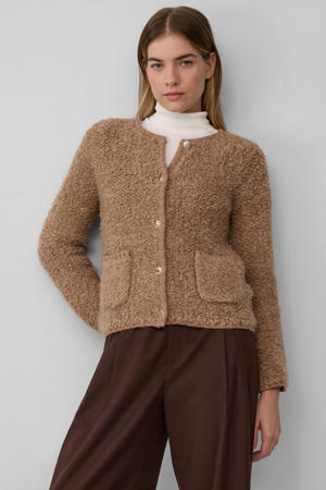 gebreid vest met wol