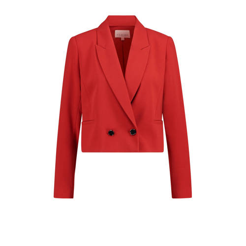 CLAUDIA BY CLAUDIA STRÄTER cropped blazer rood afbeelding