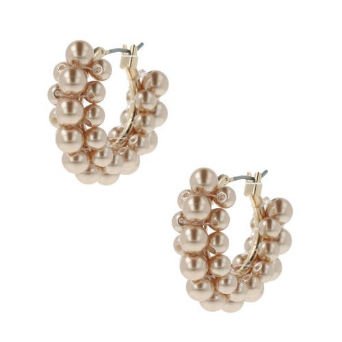 Otazu gold plated oorbellen Estate Mini Pearl afbeelding