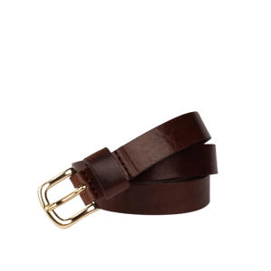 leren riem donkerbruin