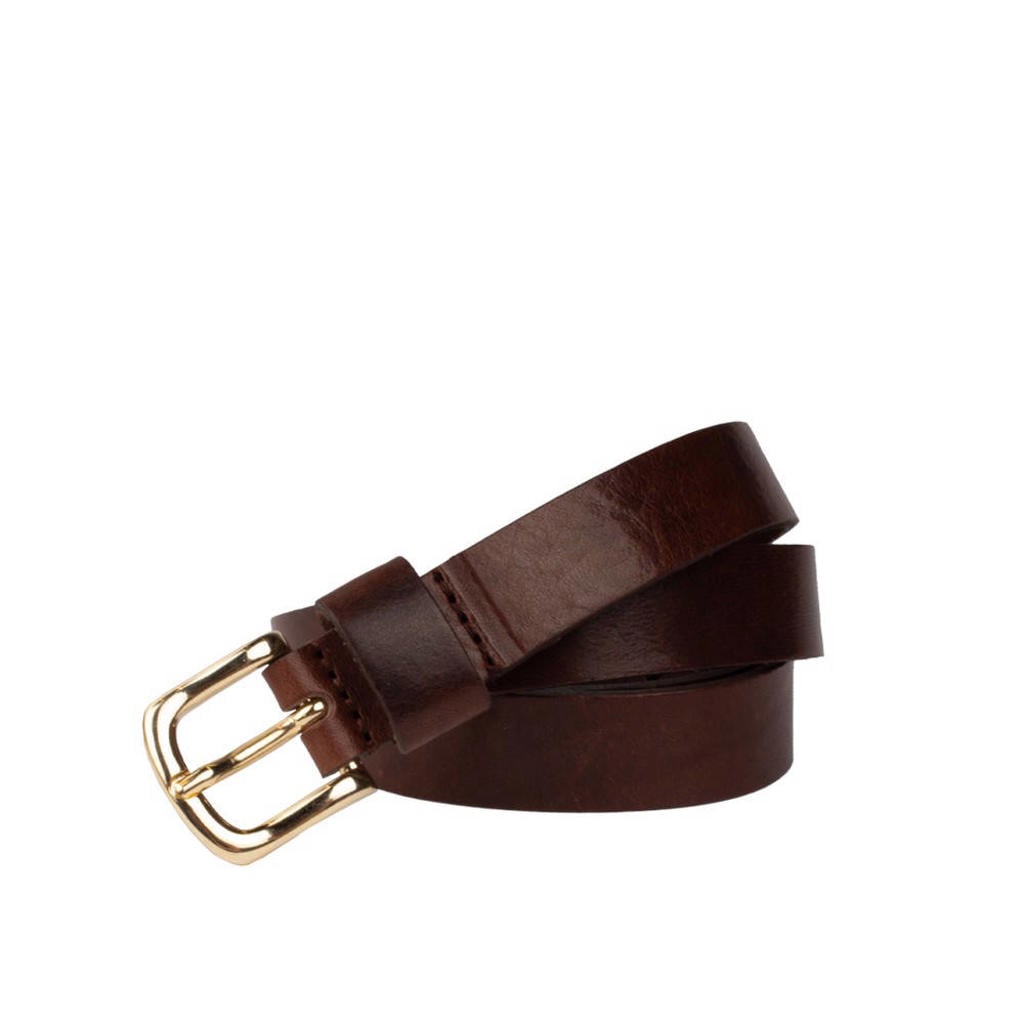 Legend leren riem donkerbruin