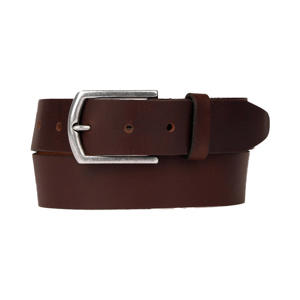 leren riem donkerbruin