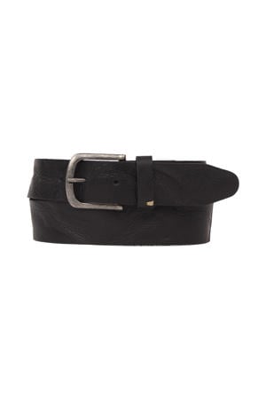 leren riem zwart