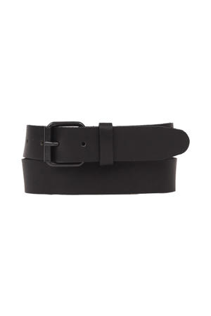 leren riem zwart