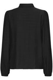 thumbnail: ICHI blouse zwart met parels