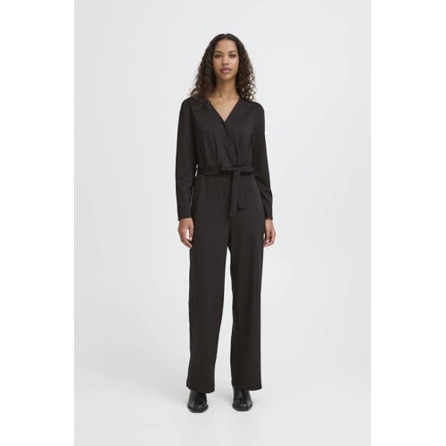 ICHI jumpsuit zwart afbeelding