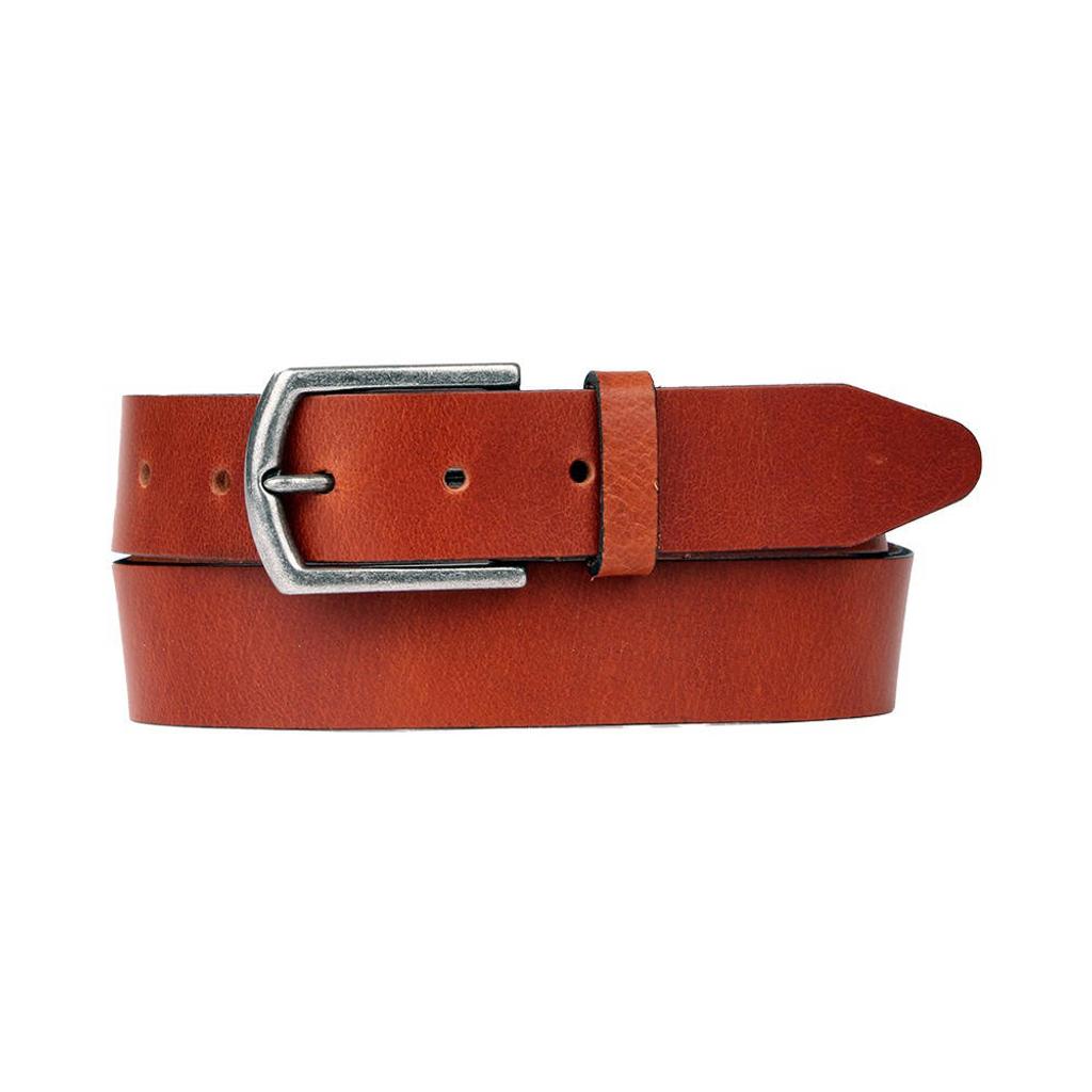 Petrol Industries leren riem cognac
