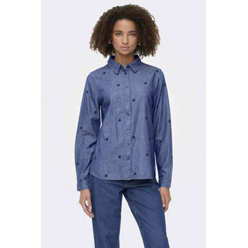 JDY blouse blauw afbeelding