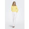 JDY cardigan met wol fijn gebreid