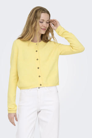 cardigan met wol fijn gebreid