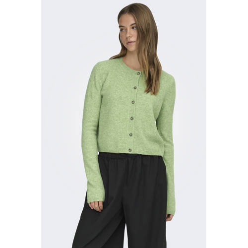 JDY cardigan met wol fijn gebreid afbeelding