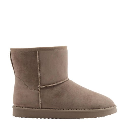 Graceland gevoerde enkelboots taupe