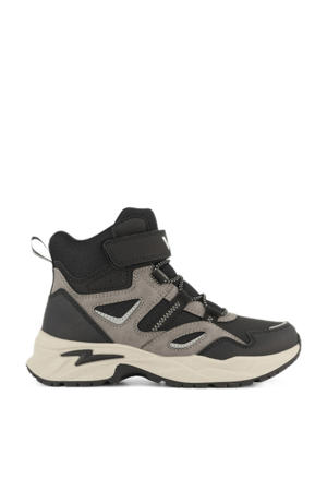 Schoolkind sneakers zwart/grijs