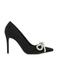 Graceland pumps met strass strikje zwart