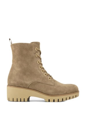 comfort suède veterboots taupe