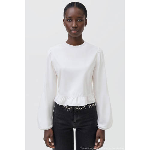 MANGO TEEN blousetop wit afbeelding