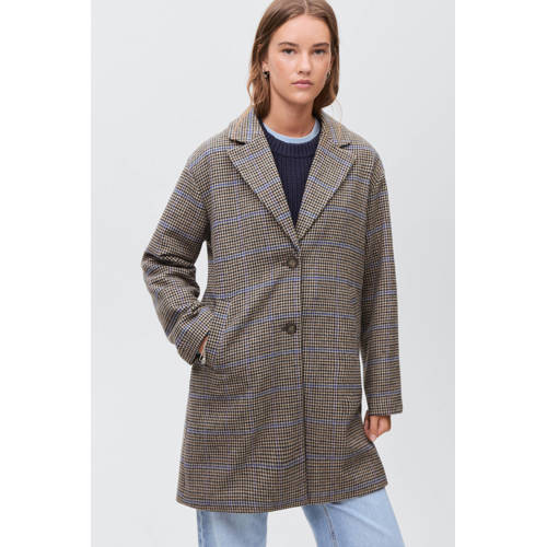 MANGO TEEN manteljas bruin afbeelding