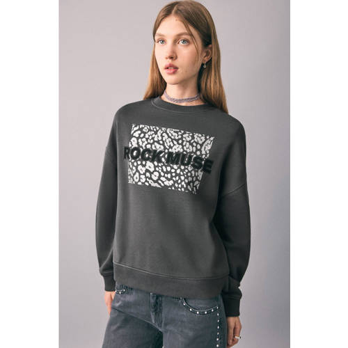 MANGO TEEN sweater antraciet afbeelding
