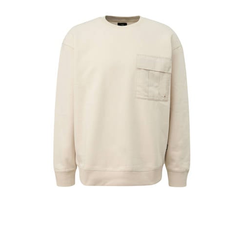QS sweater beige afbeelding