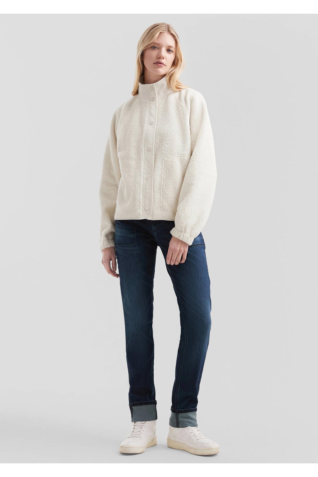 Vinuwu Weste voor Dames, Mouwloos Teddy Vest voor Dames, Eenvoudig V-hals Vest met Knoppen, Fleece Vest, Bont Vest, Kort Pluisvest voor Dames, Vest voor Herfst, crème-wit, L Vinuwu Weste voor Dames, Mouwloos Teddy Vest voor Dames, Eenvoudig V-hals Vest met Knoppen, Fleece Vest, Bont Vest, Kort Pluisvest voor Dames, Vest voor Herfst, crème-wit, L