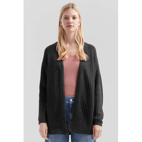 QS gebreid vest zwart afbeelding