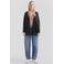 QS gebreid vest zwart