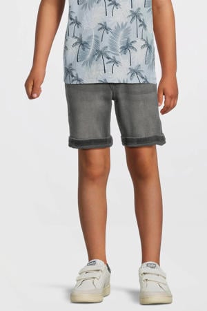 denim short grey denim