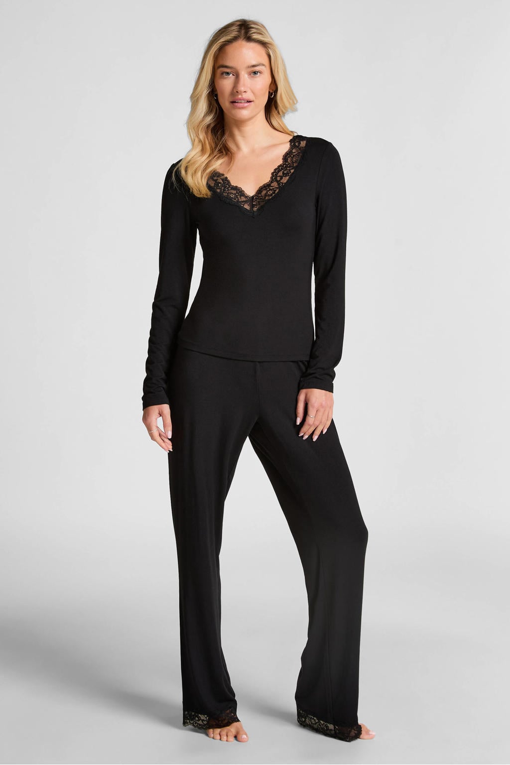 Hunkemöller pyjama zwart