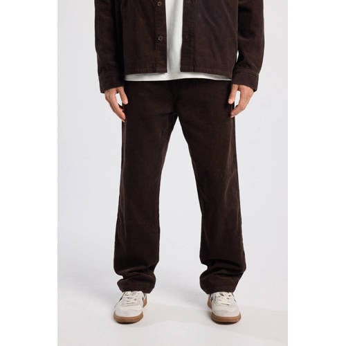 America Today Peta corduroy broek bruin afbeelding
