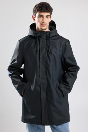 regenjas donkerblauw