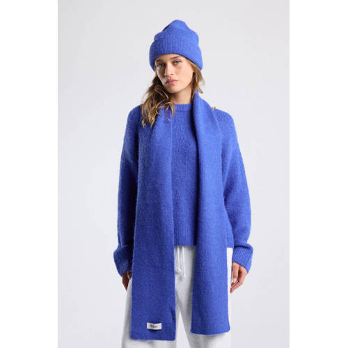 America Today gestreepte gebreide trui blauw afbeelding