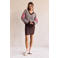 LOLALIZA suede korte rok bruin