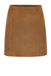 thumbnail: LOLALIZA suede korte rok bruin