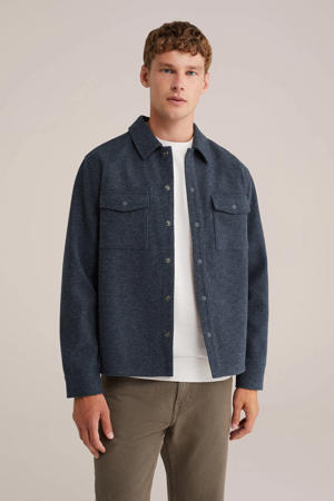 overshirt blauw