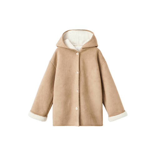 Mango Kids manteljas lichtbruin afbeelding