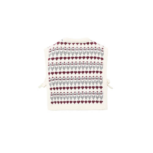 Mango Kids spencer wit gebreid afbeelding