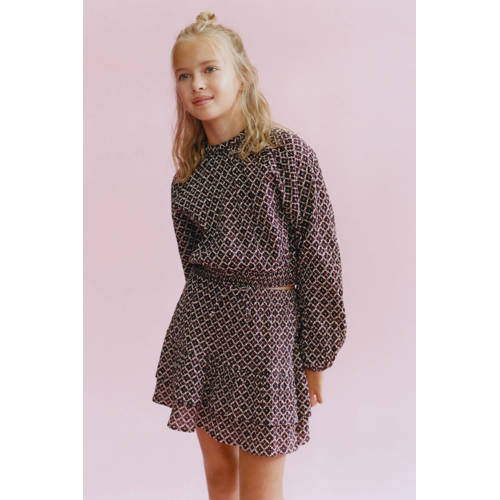 Mango Kids blousetop donkerrood afbeelding