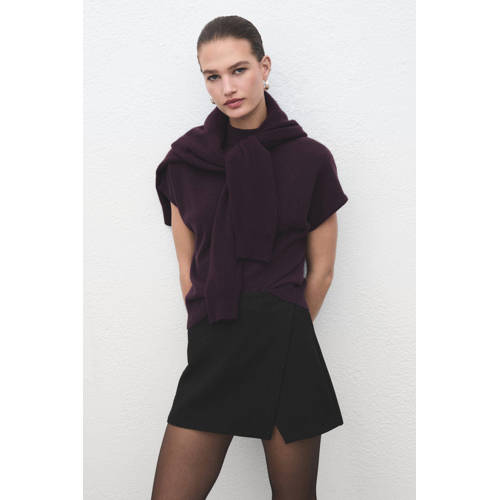 Mango skort zwart afbeelding