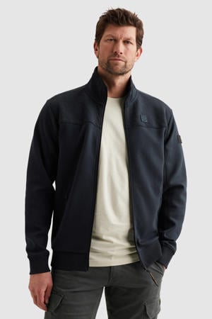 sweatvest donkerblauw