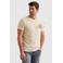 PME Legend regular T-shirt gebreid ecru