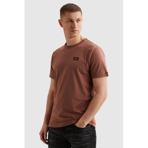 PME Legend regular T-shirt roodbruin afbeelding