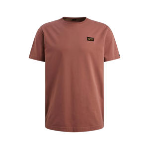 regular T-shirt roodbruin