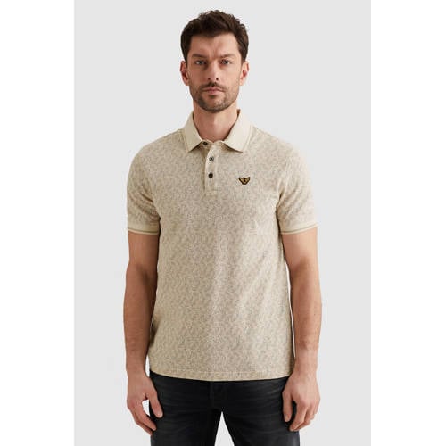 PME Legend regular polo ecru afbeelding